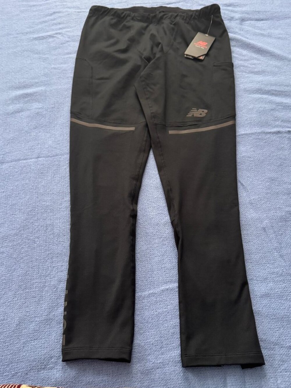 New Balance Men’s Winter watch Performance Tights - Size XL (Black)